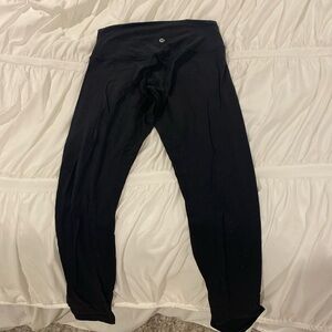 Lululemon black align leggings size 8 28”